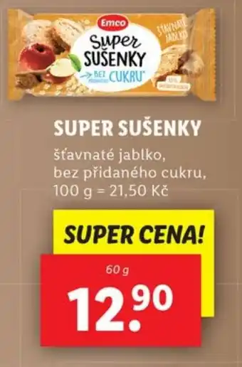 Lidl SUPER SUŠENKY nabídka