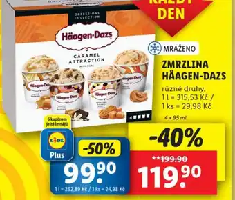 Lidl ZMRZLINA HÄAGEN-DAZS nabídka
