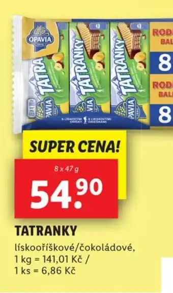 Lidl TATRANKY nabídka