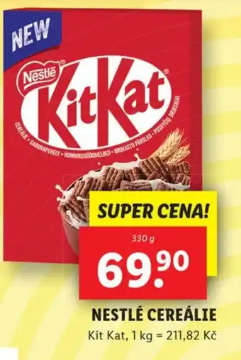 Lidl NESTLÉ CEREÁLIE nabídka
