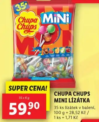 Lidl CHUPA CHUPS MINI LÍZÁTKA nabídka