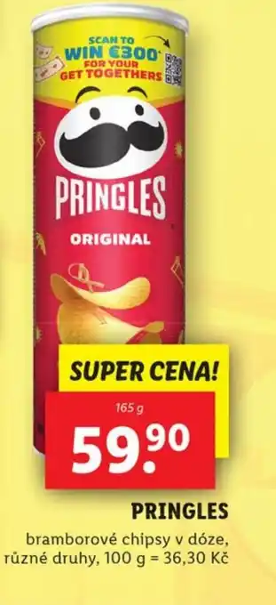 Lidl PRINGLES nabídka