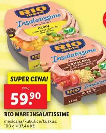 Lidl RIO MARE INSALATISSIME nabídka