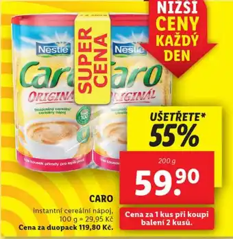 Lidl CARO nabídka
