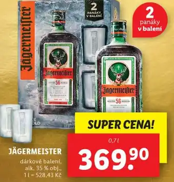 Lidl JÄGERMEISTER nabídka