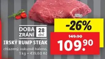 Lidl IRSKÝ RUMP STEAK nabídka