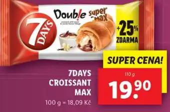 Lidl 7DAYS CROISSANT MAX nabídka