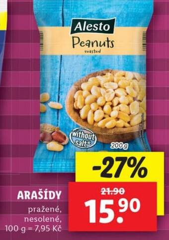 Lidl ARAŠÍDY nabídka