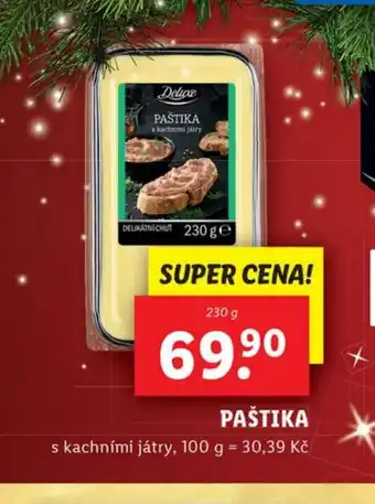 Lidl PAŠTIKA nabídka