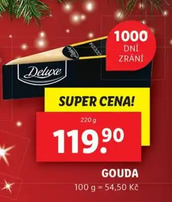 Lidl GOUDA nabídka