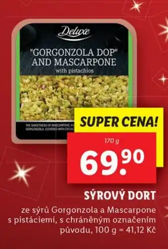 Lidl SÝROVÝ DORT nabídka