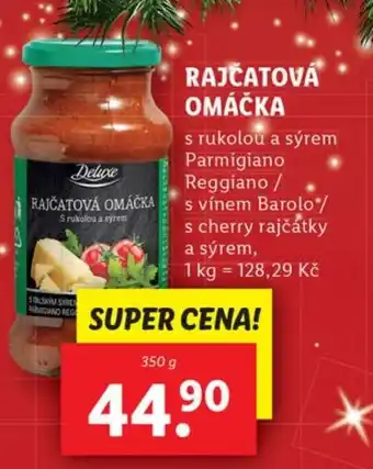 Lidl RAJČATOVÁ OMÁČKA nabídka