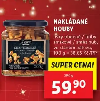 Lidl NAKLÁDANÉ HOUBY nabídka