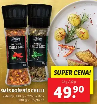 Lidl SMĚS KOŘENÍ S CHILLI nabídka