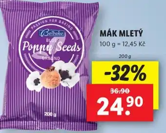 Lidl MÁK MLETÝ nabídka