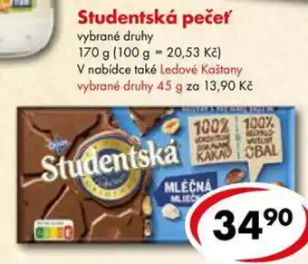 CBA Studentská pečeť nabídka