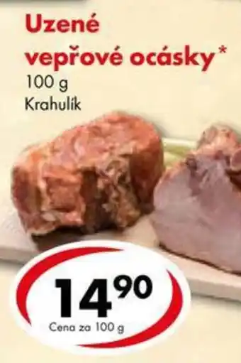 CBA Uzené vepřové ocásky nabídka