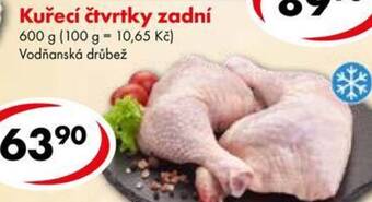 CBA Kuřecí čtvrtky zadní nabídka
