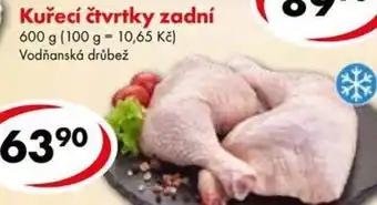 CBA Kuřecí čtvrtky zadní nabídka