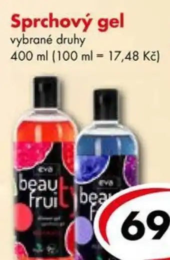CBA Sprchový gel nabídka