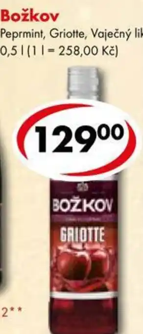 CBA Božkov nabídka
