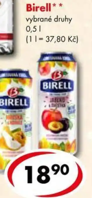 CBA Birell nabídka