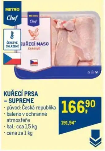Makro KUŘECÍ PRSA - SUPREME nabídka