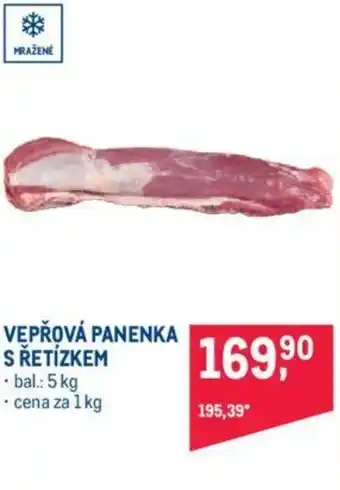 Makro VEPŘOVÁ PANENKA S ŘETÍZKEM nabídka