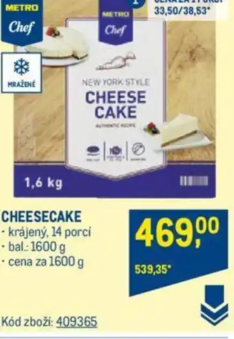 Makro CHEESECAKE nabídka