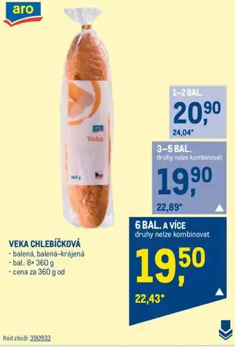 Makro VEKA CHLEBÍČKOVÁ nabídka