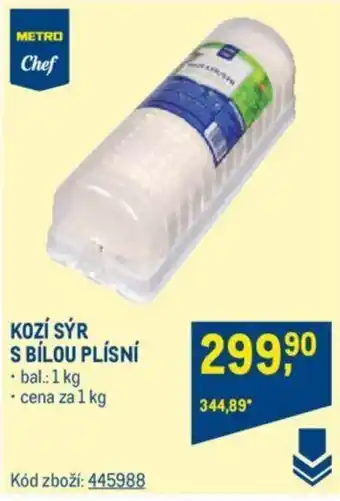 Makro KOZÍ SÝR S BILOU PLISNI nabídka