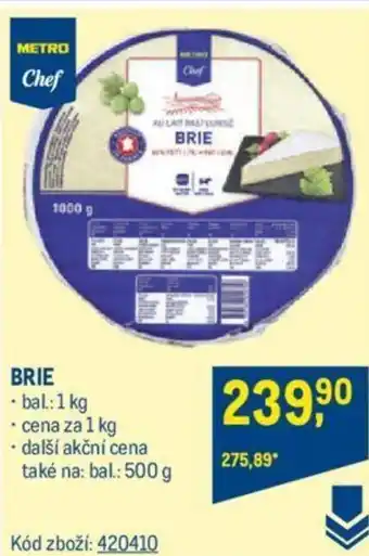 Makro BRIE nabídka