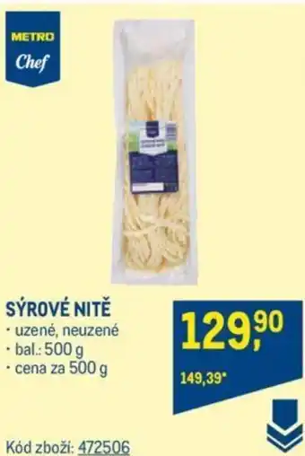 Makro SÝROVÉ NITĚ nabídka