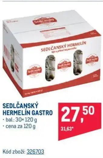 Makro SEDLČANSKÝ HERMELÍN GASTRO nabídka