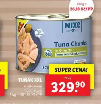 Lidl Tuňák xxl nabídka