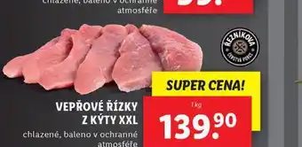 Lidl Vepřové řízky z kýty xxl nabídka