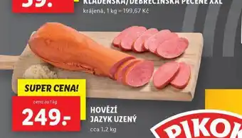 Lidl Hovězí jazyk uzený nabídka