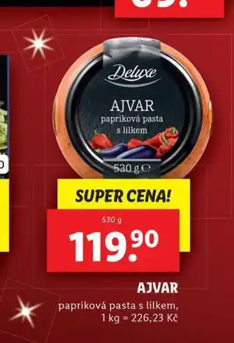 Lidl Ajvar nabídka