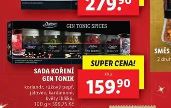 Lidl Sada koření gin tonik nabídka