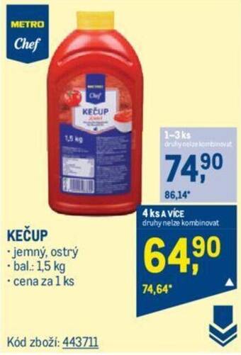 Makro KEČUP nabídka
