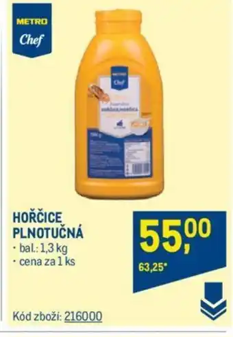 Makro HOŘČICE PLNOTUČNÁ nabídka