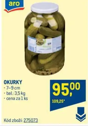 Makro OKURKY nabídka