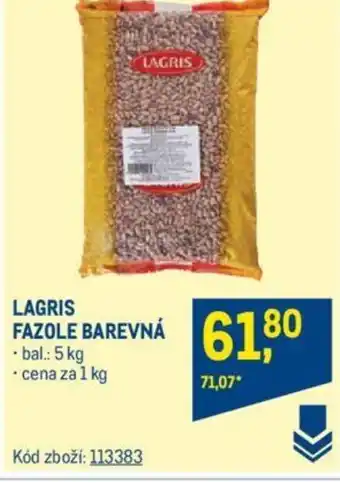 Makro LAGRIS FAZOLE BAREVNA nabídka