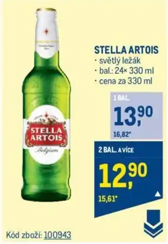 Makro STELLA ARTOIS nabídka
