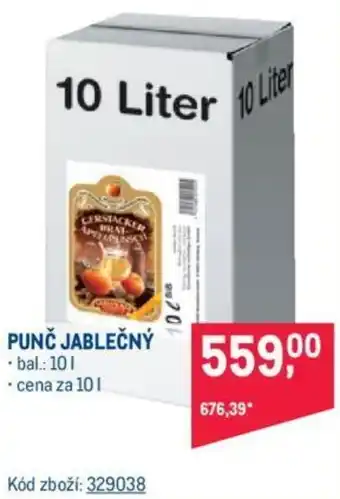 Makro PUNČ JABLEČNÝ nabídka