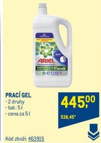 Makro PRACÍ GEL nabídka