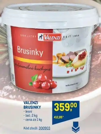 Makro VALENZI BRUSINKY nabídka