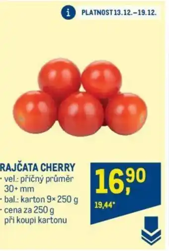 Makro RAJČATA CHERRY nabídka