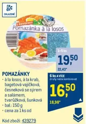 Makro POMAZÁNKY nabídka