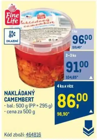 Makro NAKLÁDANÝ CAMEMBERT nabídka